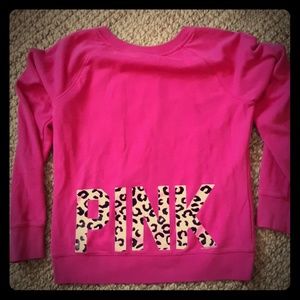 Victoria's secret PINK leopard top